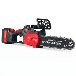 Drujba Electrică 8AH, CAMPION 48V, Lamă 30CM, 2 Acumulatori, fără Perii, Ungere Automată, 1800w