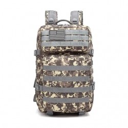 Rucsac Militar Tactic, 45L, 53x35x25CM, Impermeabil, Gri
