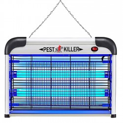 Aparat uv anti insecte 20W, Insect Killer, cu tava de colectare, lant pentru agatat