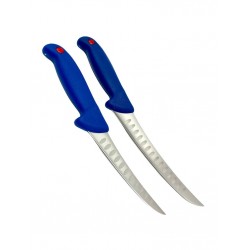 Set 2 x Cutite Profesionale pentru macelarie, 32 cm si 28 cm, dezosat, transat, maner-antiaderent