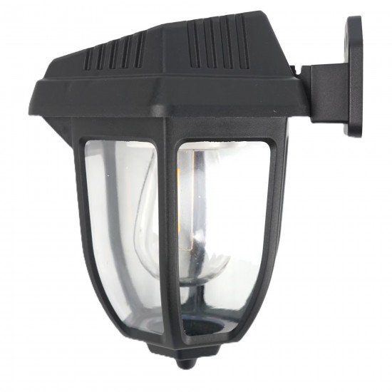 Lampa Solara tip Felinar cu tarus, Pornire automata pe timp de noapte, Sensor de miscare, 3 moduri de functionare